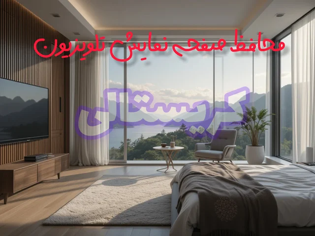 محافظ صفحه تلویزیون کریستالی